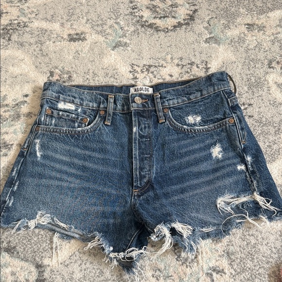 AGOLDE Parker Short in Dark Swapmeet